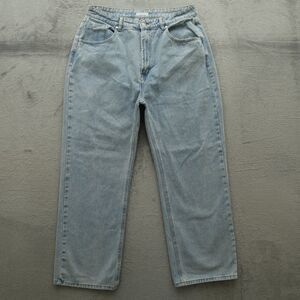 Charcoal Jeans Women's Size 16R Blue Super High-Rise Wide-Leg Denim 29" Inseam